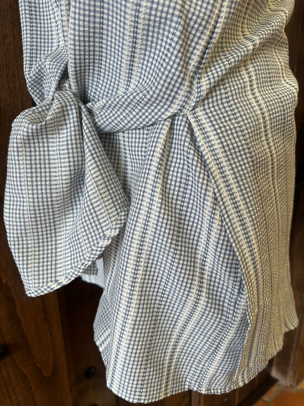 FLYING KITE ROMPER--BLUE/IVORY
