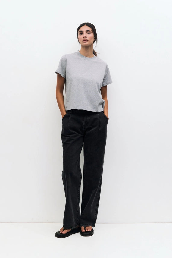 THE LANIE TOP--H. GREY