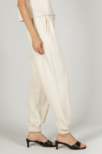 SCUBA MODAL JOGGERS--EGGSHELL