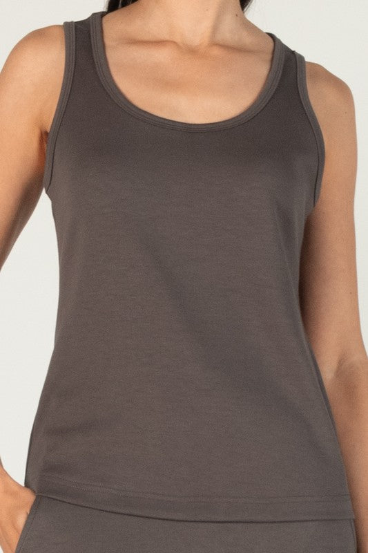 SCUBA MODAL FITTED TANK--CHARCOAL