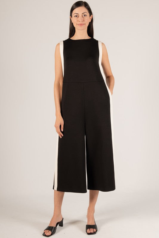 SCUBA MODAL CONTRAST JUMPSUIT