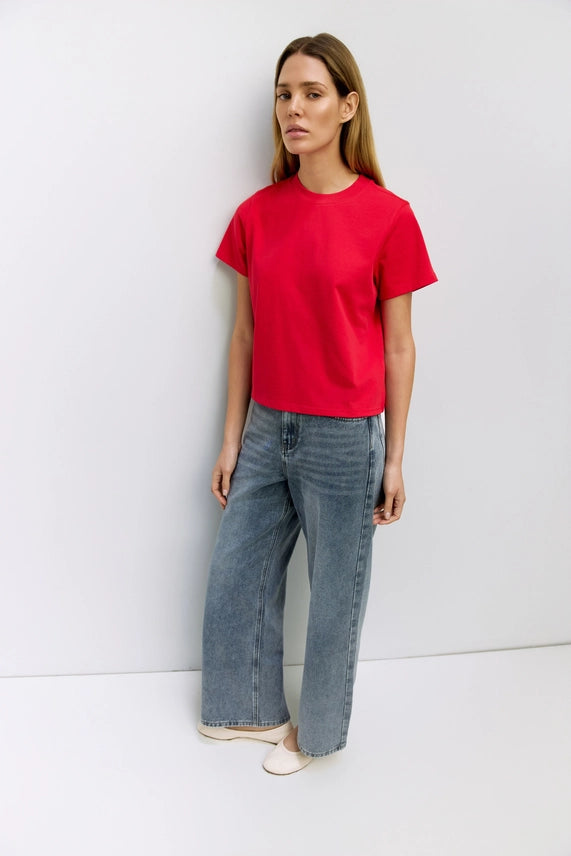THE LANIE TOP--RED