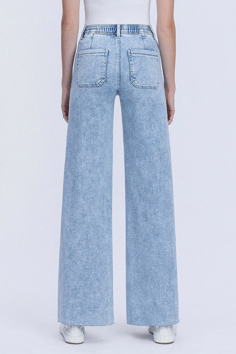 FLYING MONKEY HIGH RISE DRAWSTRING WIDE LEG