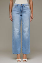 HIDDEN MID RISE CLASSIC STRAIGHT STRETCH--MEDIUM LIGHT