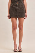 HIDDEN CHEETAH MICRO MINI SKIRT