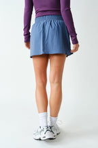 SCULPT A-LINE ACTIVE SKORT--OCEAN
