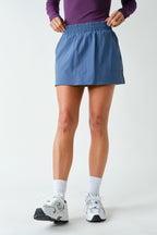SCULPT A-LINE ACTIVE SKORT--OCEAN