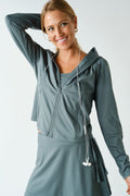 VENICE ZIP-UP HOODED JACKET--EUCALYPTUS