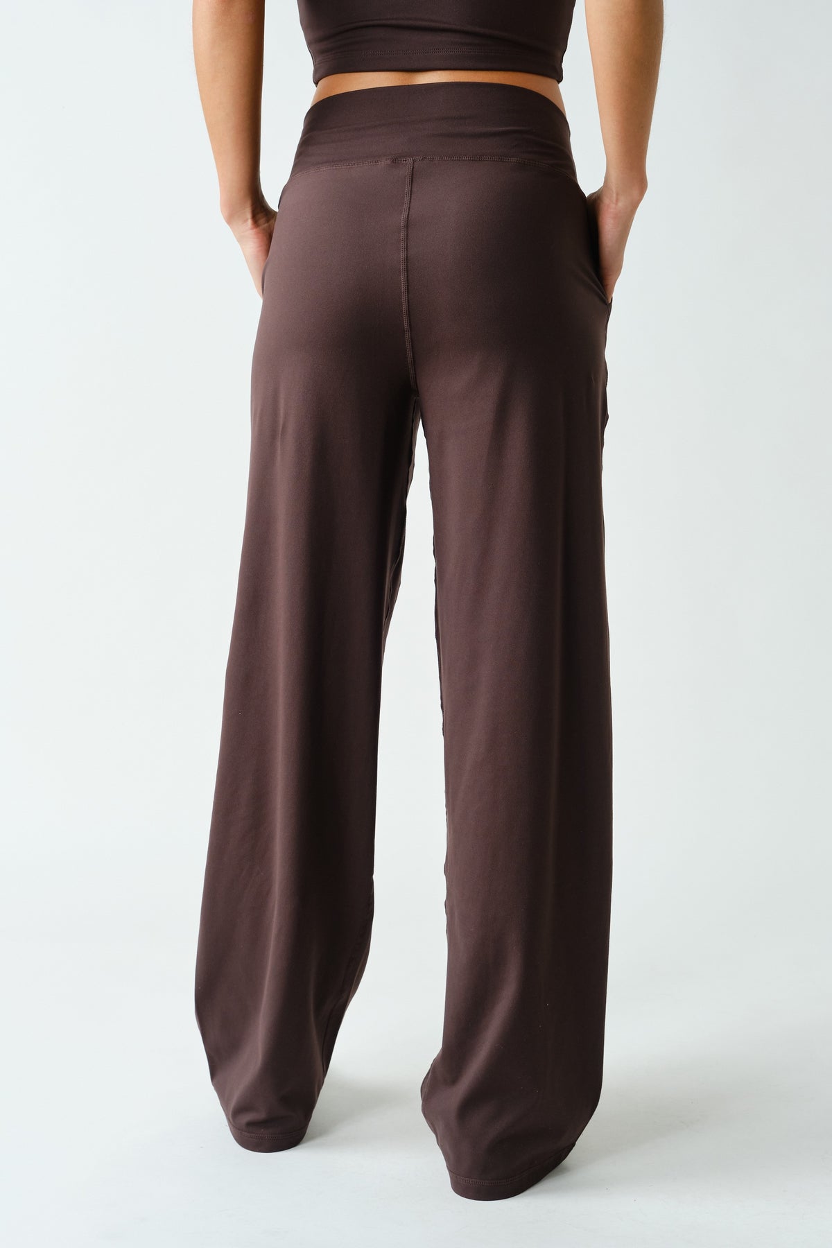 VENICE FLOW ACTIVE PANT--COFFEE