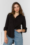 VELVET HEART RILEY TOP--BLACK
