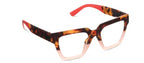 PEEPERS BLUE LIGHT READERS--TORTOISE/BLUSH