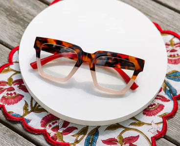 PEEPERS BLUE LIGHT READERS--TORTOISE/BLUSH