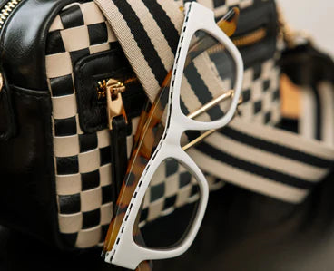 PEEPERS BLUE LIGHT READERS--WHITE/TORTOISE