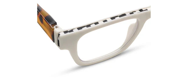 PEEPERS BLUE LIGHT READERS--WHITE/TORTOISE