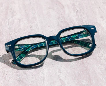 PEEPERS BLUE LIGHT READERS--NAVY/PLAID