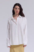 SOFT OVERFIT OFF WHITE SHIRT