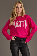 PINK MERRY SWEATER