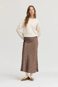 CAROB CREAM KNIT PULLOVER