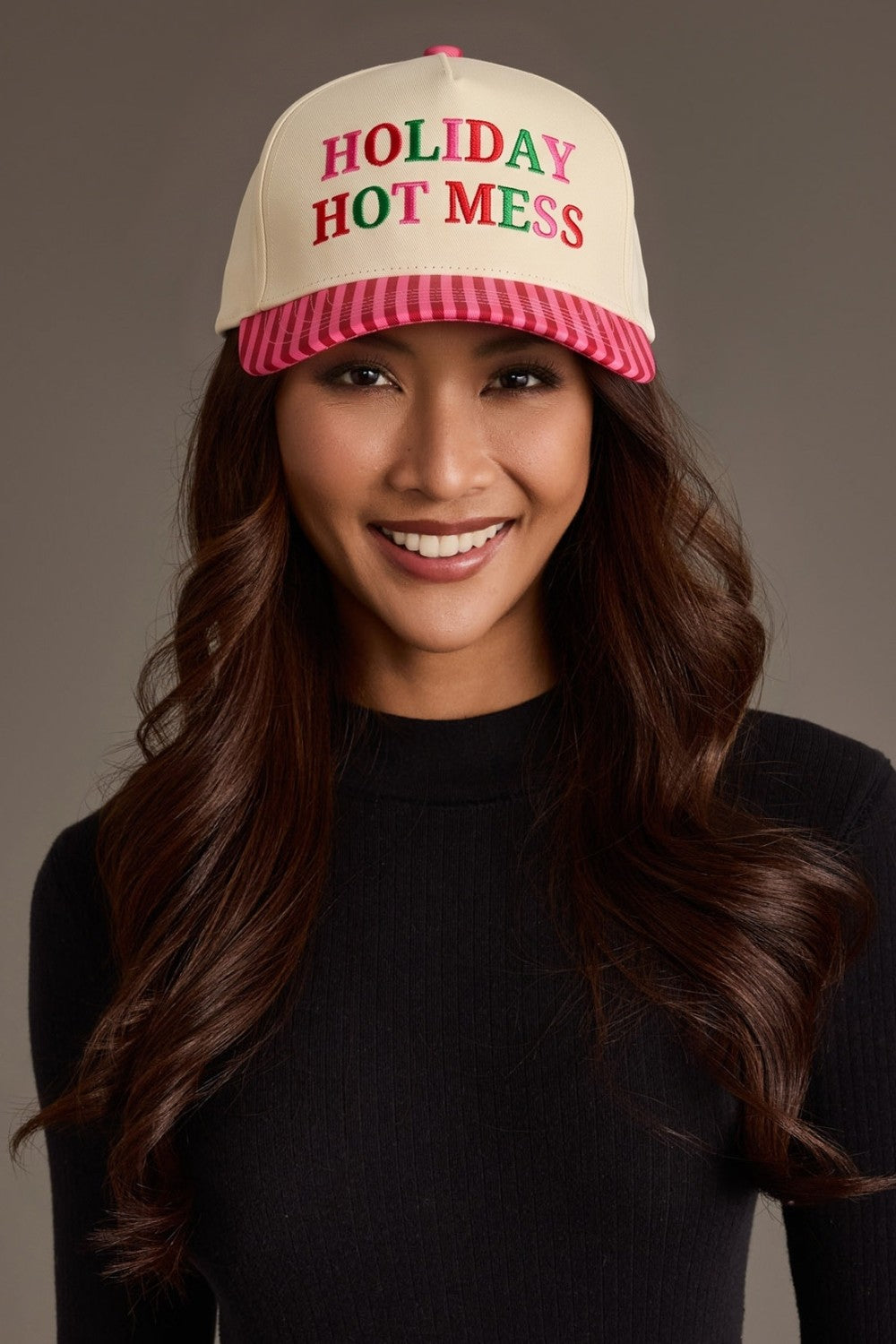 HOLIDAY HOT MESS TRUCKER HAT