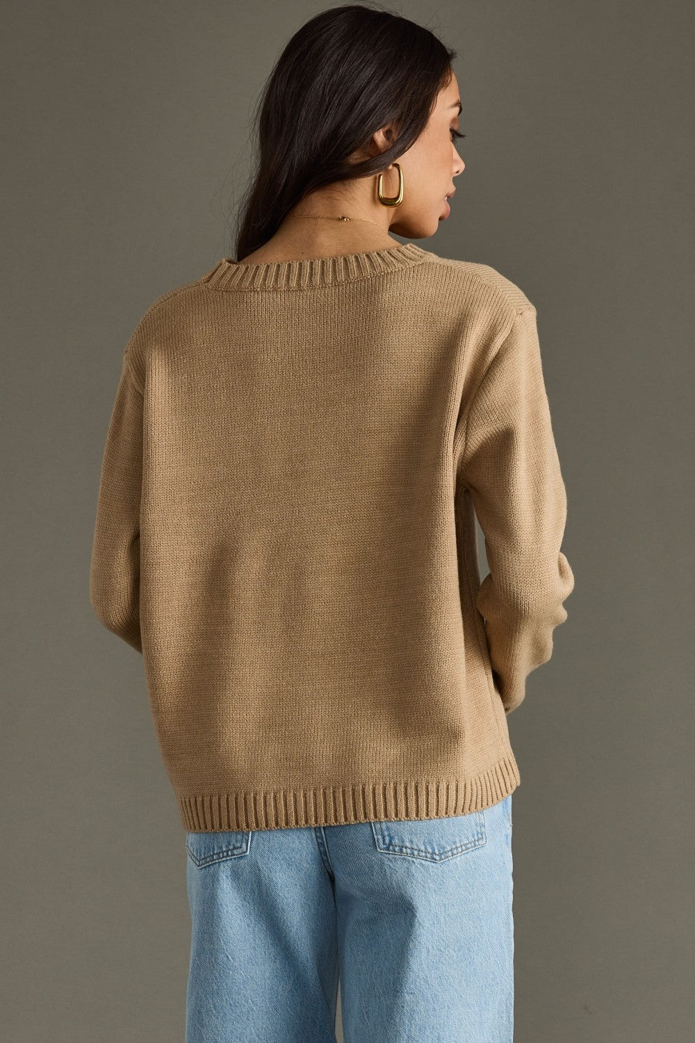 TAN WHISKEY WEATHER SWEATSHIRT
