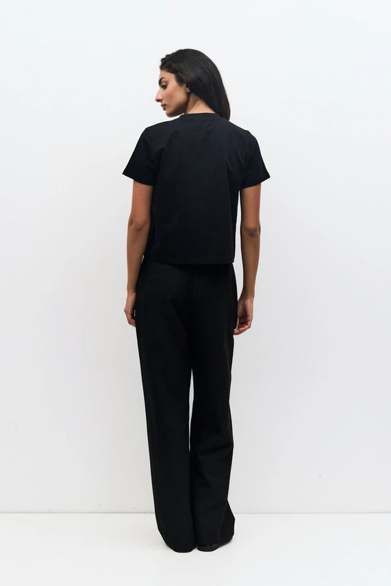 THE LANIE TOP--BLACK