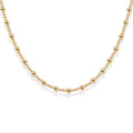 ANGELINA GOLD FILLED BEADED NECKLACE