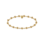 ANGELINA GOLD FILLED BEADED BRACELET