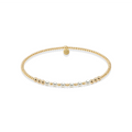 BERKLEY GOLD FILLED BEADED BRACELET WITH PEARLS