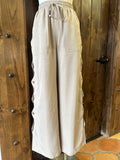 NATURAL ROOTS BUTTON PANTS--KHAKI