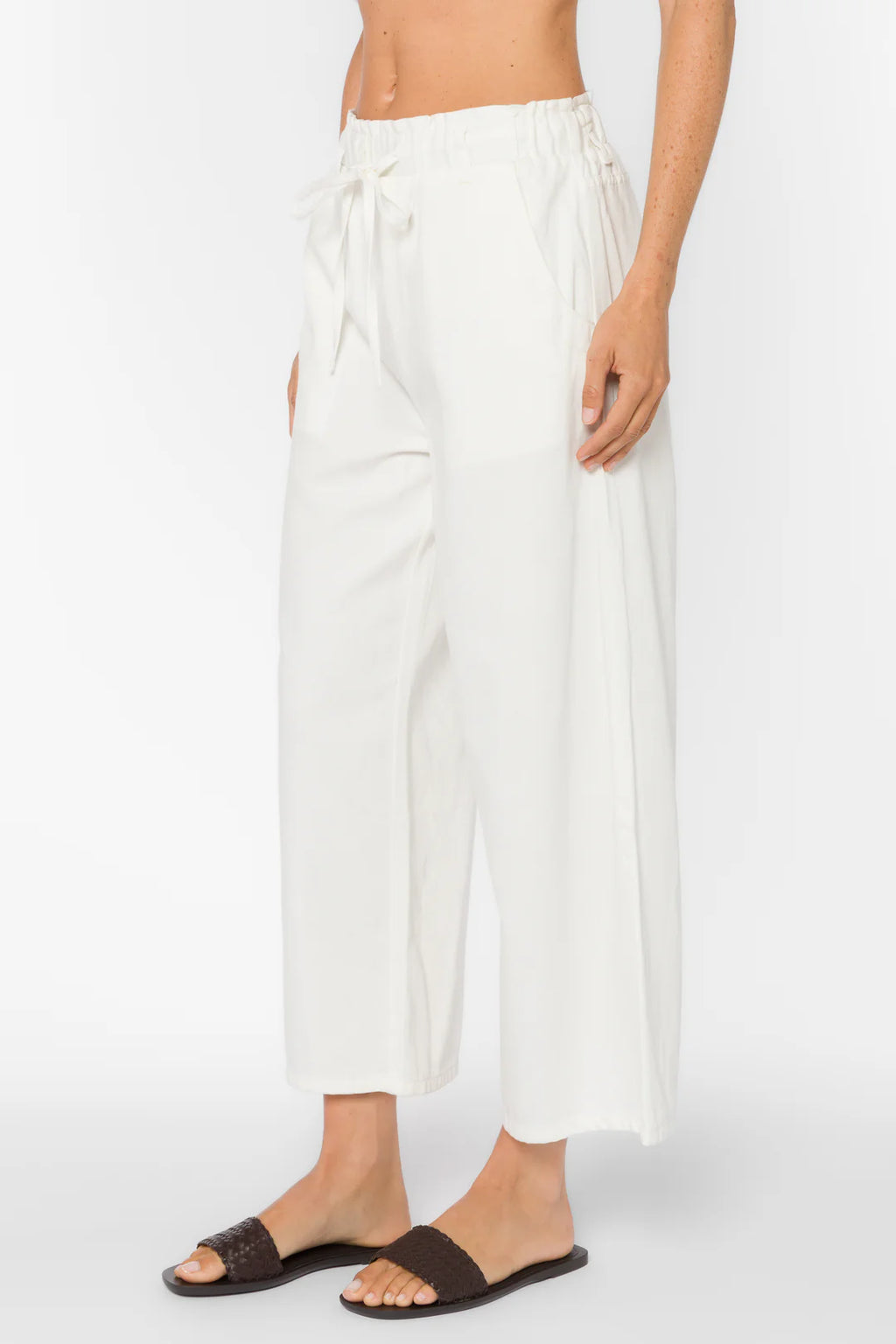 VELVET HEART CLAUDETTE PANTS--WHITE