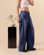 DAZE HERO HIGH RISE PLEATED BAGGY--DREAMLAND