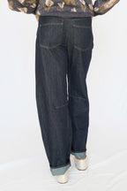 VELVET HEART REYNA BARREL JEAN--DARK INDIGO