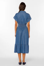 VELVET HEART EMILY DRESS--DENIM