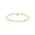 EMMA GOLD FILLED BEADED BRACELET WITH PEARLS