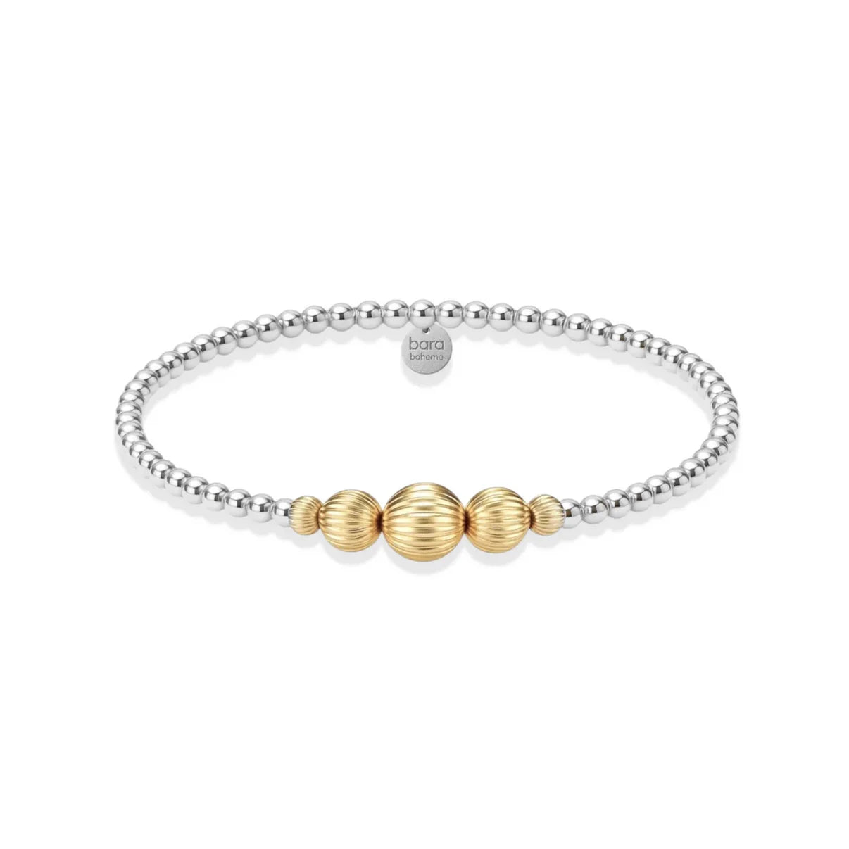 VICTORIA 2-TONE BEADED BRACELET