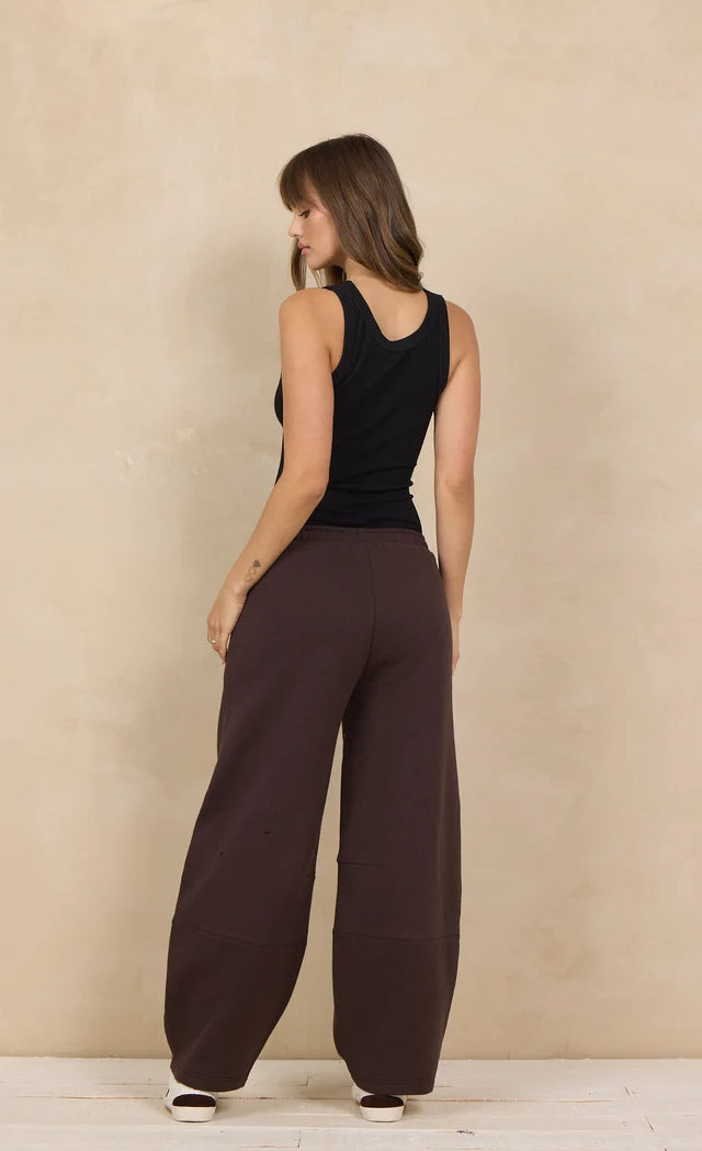 SOFT SURF WASH BARREL-PANT--BROWNIE