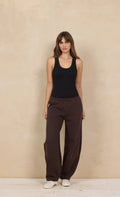 SOFT SURF WASH BARREL-PANT--BROWNIE