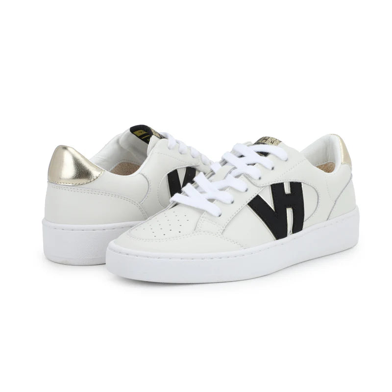 VINTAGE HAVANA QUICK 2 BLACK/WHITE/GOLD LOW TOP