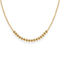 ROBYN GOLD FILLED BEADED NECKLACE