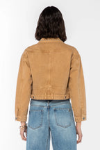 VELVET HEART SHIRA JACKET--DESERT STORM