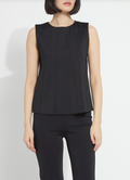 LYSSE SPENCER NEOPRENE SHELL TANK BLACK