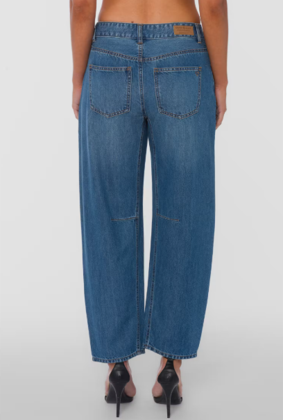 VELVET HEART REYNA BARREL JEAN--DARK INDIGO