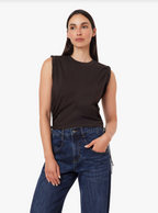 THE LUNA TOP--CHOCOLATE