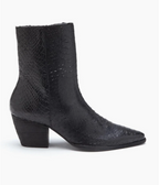 MATISSE CATY ANKLE BOOT--BLACK SNAKE