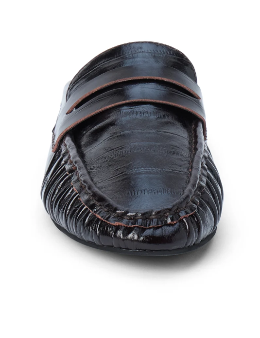 PORTA PENNY LOAFER MULE--ESPRESSO