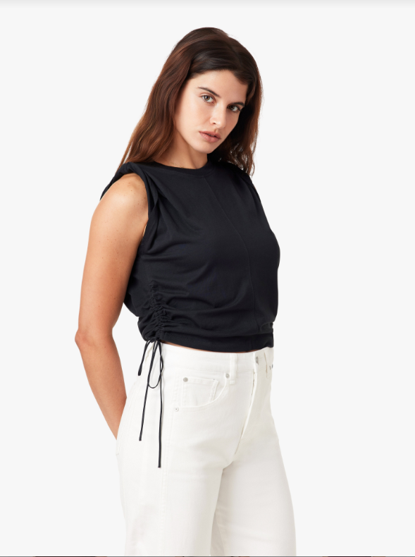 THE LUNA TOP--BLACK