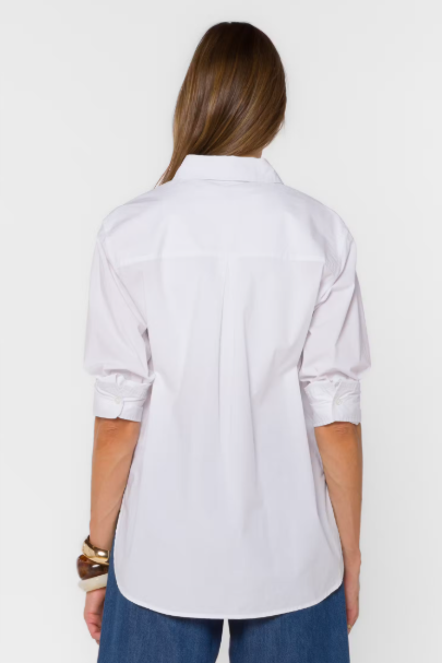 VELVET HEART SURI TOP--OPTIC WHITE