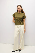 THE LANIE TOP--OLIVE