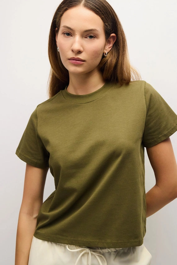 THE LANIE TOP--OLIVE