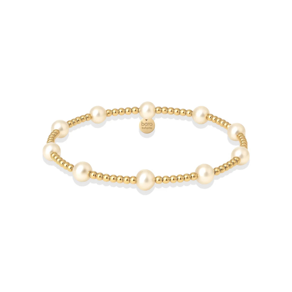 BARA PEARL BEADED BRACELET GF